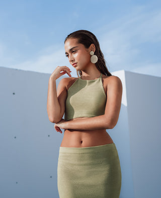 Irie Co-Ord Set | Olive